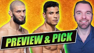 👊 Khamzat Chimaev vs. Paulo Costa Pick & Prediction 👀 Early Look