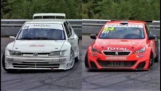 Peugeot 306 Maxi Vs Peugeot 308 Racing Cup TCR - Montée des Légendes 2018