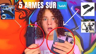 5 armes sur wish (ça tourne mal) 😲