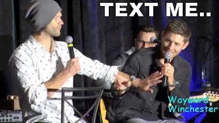 Jensen Ackles Flirting With Fans At Conventions