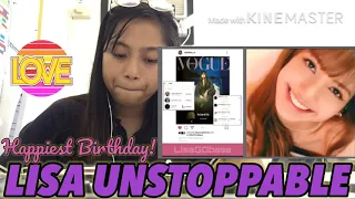 BLACKPINK LISA UNSTOPPABLE (Happy Birthday!) | Engr’s Reaction Video