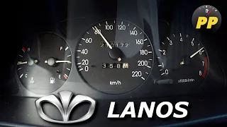 Daewoo Lanos 1.6 16V - ACCELERATION 0-100 Km/h (0-60 mph)