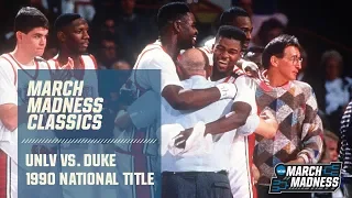 UNLV vs. Duke: 1990 National Championship | FULL GAME