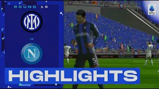 Inter-Napoli 1-0 | Inter defeat the league leaders : Goal & Highlights | DLS 23