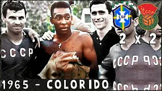 Pelé - Brasil 2 x 2 União Soviética - 1965