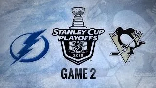 Crosby's OT winner gives Penguins 3-2 win in Game 2