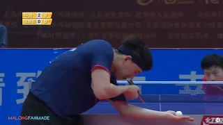 【2020全锦赛】马龙vs张煜东 highlights