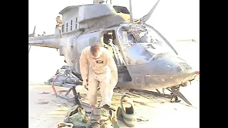 "Day in the Life" of a typical 2004 Kiowa Warrior pilot from Samarra, Iraq, 2004