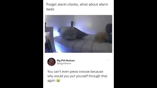 Forget alarm clock, what about alarm beds
