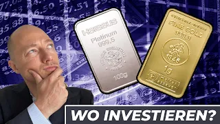Gold gegen Platin - Welches Metall ist das bessere Investment? (Bringt mehr Rendite)