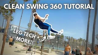 Swing 360 Tutorial (the CLEAN way!) Calisthenics Street Workout