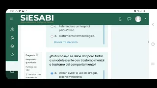 Evaluación Diagnóstica. Guía de intervención mhGAP en Salud Mental, aprueba a la primera