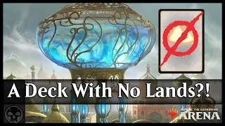 Can You Win With No Lands?!?! Aetherflux Citadel| MTG Arena Historic