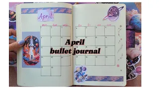 Plan With Me : April 2024 Bullet Journal Set Up