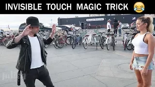 INVISIBLE TOUCH MAGIC TRICK 😵😵-Julien Magic