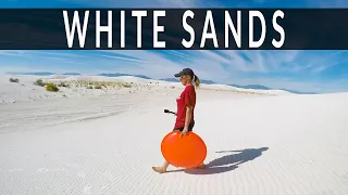 Backpacking White Sands National Monument - New Mexico