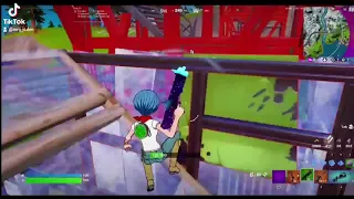 Bulma kills someone, does party hips and then hits the griddy in #fortnite #dragonball