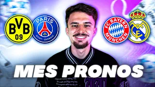 🏆 MES PRONOS DES DEMI-FINALES DE LIGUE DES CHAMPIONS !! 🤩 (Dortmund - PSG & Bayern - Real Madrid)