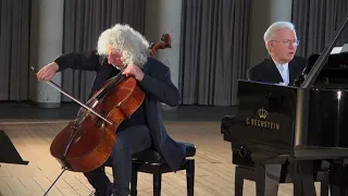 Johannes Brahms - Liebestreu (Mischa Maisky & Pavel Gililov)