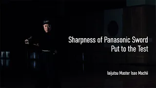 Performance of a Sword Forged from Panasonic Shaver Blade Steel