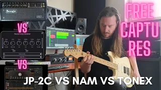 Mesa Boogie JP-2C vs NAM vs ToneX!! FREE CAPTURES!! #COMPARISON