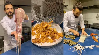 FRİED CALAMARİ. By chef faruk GEZEN. (Kalamar tava tarifi faruk şef)