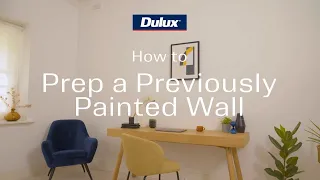 How to prep a previously painted wall for painting | Dulux