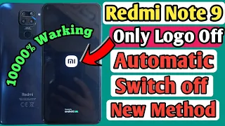 Redmi note 9 automatic restart problem | mi logo on off solution