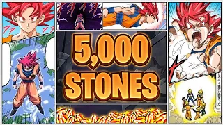 (Dokkan Battle) AMAZING SAIYAN DAY LIVE SUMMONS FOR DOKKANFEST SSJG GOKU!