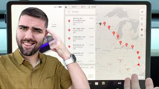 Outsmart Tesla Route Planning! How To Manually Add / Select Stops Along Your Road Trip Route