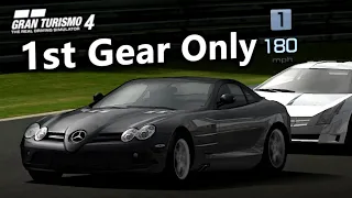 Beating Supercar Festival Using Only 1st Gear (Gran Turismo 4)