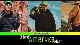 3 króli -Ameryka (tekst)