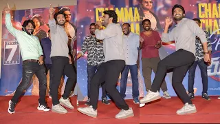 Kiran Abbavaram & Bhanu Dance  For Chammak Chammak Pori Song | Meter Movie Song Launch