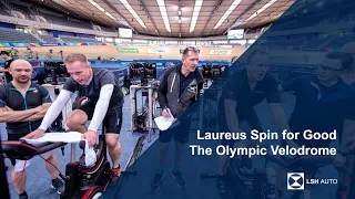 Laureus Spin for Good at The Olympic Velodrome.