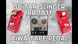 Guitarslinger RB1011 Blackmore Aiwa Tape Drive Pedal (Sound like Ritchie Blackmore)