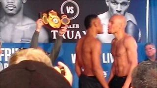 JACOBS VS TRUAX PBC ON SPIKE WEIGH IN RESULTS 4/23/15! WINNER SHOULD FIGHT PETER QUILLIN NEXT?