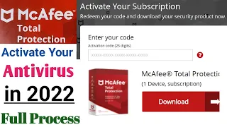 How To Activate McAfee Antivirus Through Product Key | McAfee Total Protection Install Kaise karen |