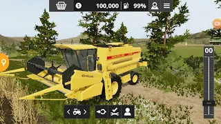 EP 1 sonho de fazendeiro primeira colheita de trigo no Farming Simulator 20