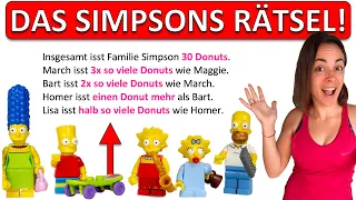 🍩🍩🍩 SCHAFFST DU DAS SIMPSONS RÄTSEL? | Wie viele Donuts isst Homer Simpson?