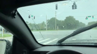 Mustang rain sliding