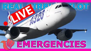 Handling Emergencies in the A320 Live with a Real Airbus Pilot!