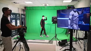 Xsens full-body motion capture suit, integrated in StypeLand