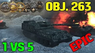 World Of Tanks | Object 263 - 9300 Damage - 11 Kills/Aggressive Play