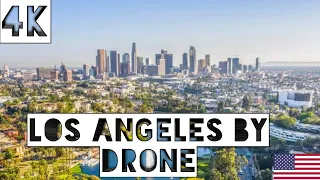 Los Angeles California United States Drone View [4k]