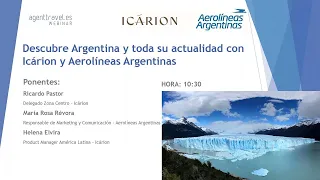 Descubre Argentina y toda su actualidad con Icárion y Aerolíneas Argentinas