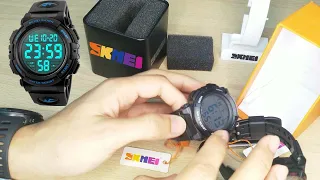 how to set skmei watch  مميزات و طريقة ضبط ساعة سكيمي
