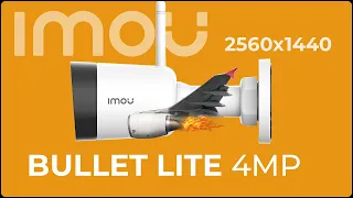 IMOU Bullet Lite 4MP. Outdoor Wifi Camera Review - Finally 4MP! | Wifi + Wire | IPC-G42P