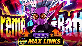 NOT GOOD ENOUGH? LEVEL 10 LINKS 100% RAINBOW STAR EZA SUPER FUU! (DBZ: Dokkan Battle)