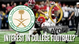 Is the Saudi Public Investment Fund Eyeing College Football? | CFB | PIF