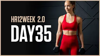 Total Body STRENGTH Workout: Supersets // Day 35 HR12WEEK 2.0